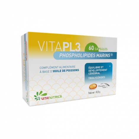 VitaPL3 Phospholipides Marins 60 capsules pas cher, discount