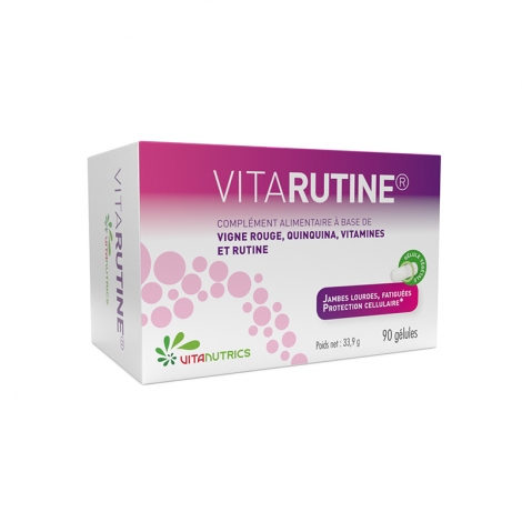 Vitanutrics VitaRutine 90 gélules pas cher, discount