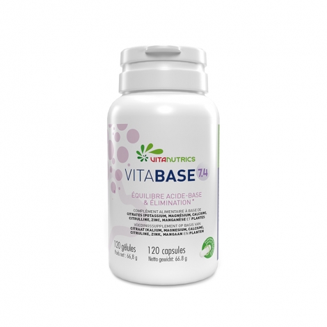 Vitanutrics Vitabase 7.4 120 gélules pas cher, discount