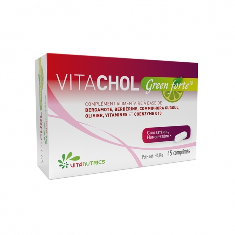 Vitachol Green Forte 45 comprimés pas cher, discount