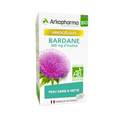 Arkopharma Arkogélules Bardane Bio 150 gélules pas cher, discount