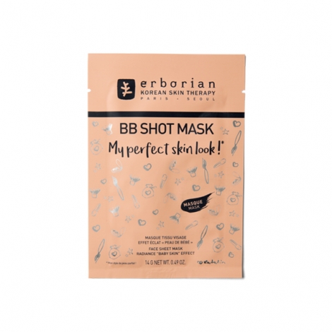 Erborian BB Shot Mask Masque Tissu Visage 14g pas cher, discount