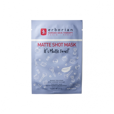 Erborian Matte Shot Mask Masque Tissu Visage 15g pas cher, discount