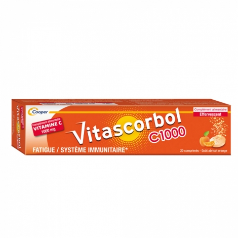 Vitascorbol C1000 20 comprimés pas cher, discount