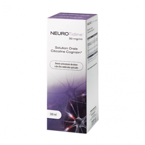 Neurotidine 50mg/ml Solution Orale 500ml pas cher, discount
