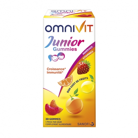 Omnivit Junior Gummies 30 unités pas cher, discount
