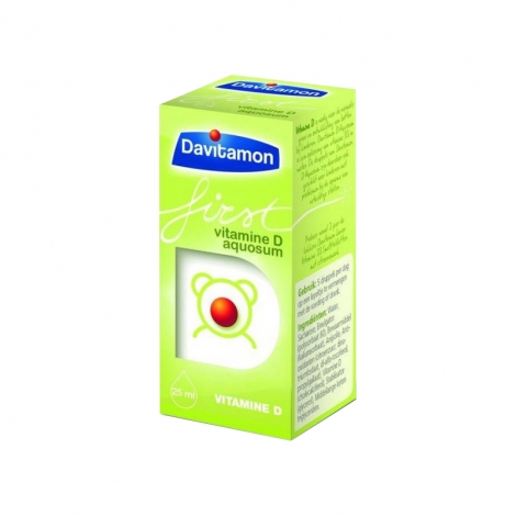 Davitamon First Vitamine D Aquosum 25ml pas cher, discount