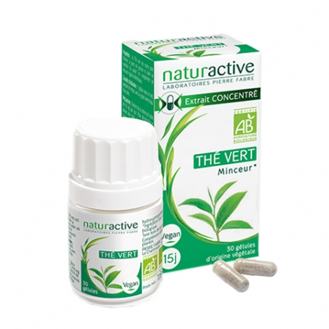 Naturactive Thé Vert Bio 60 gélules pas cher, discount