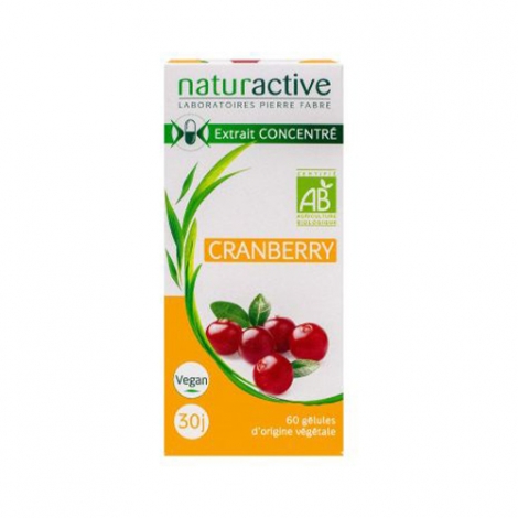 Naturactive Cranberry Bio 60 gélules pas cher, discount
