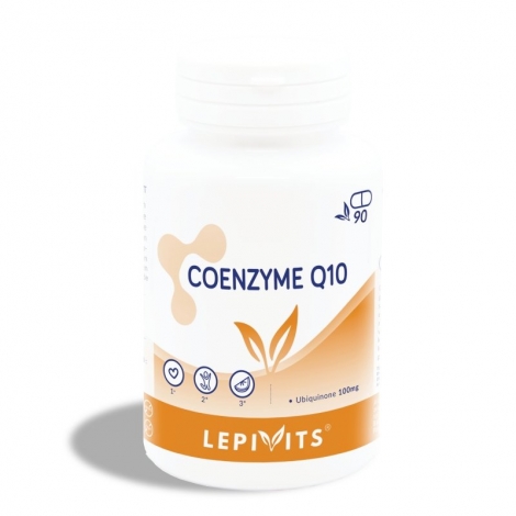 Lepivits CoEnzyme Q10 100mg 90 gélules végétales pas cher, discount
