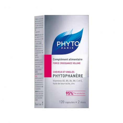 Phytophanere Cheveux Anti-Chute + Zinc 120 caps pas cher, discount