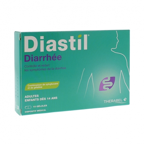 Diastil Diarrhée Adultes 10 gélules pas cher, discount