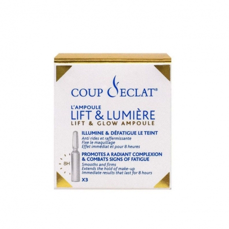 Coup d'Eclat Lift & Lumière 3 ampoules pas cher, discount