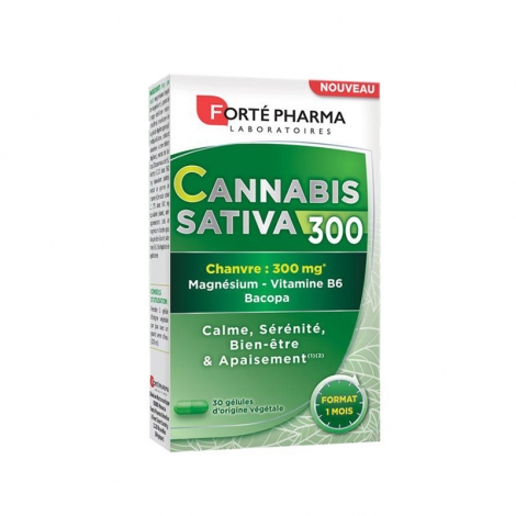 Forte Pharma Cannabis Sativa 300 30 gélules pas cher, discount