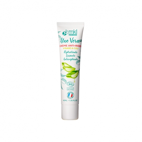 MKL Crème Anti-Rides Visage & Cou Aloe Vera Bio 40ml pas cher, discount