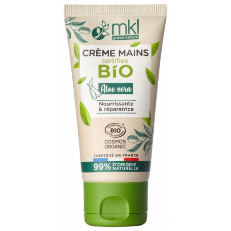 MKL Crème Mains Aloe Vera Bio 50ml pas cher, discount