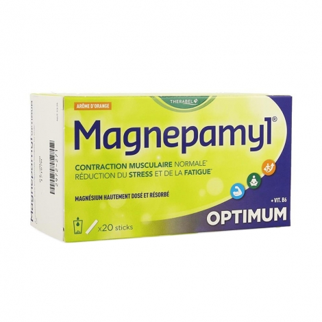 Magnepamyl Optimum 20 sticks pas cher, discount