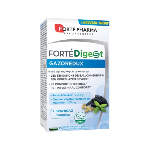 Forte Pharma FortéDigest Gazoredux 30 gélules pas cher, discount