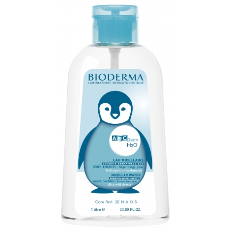 Bioderma ABCDerm H2O Solution Micellaire 1L pas cher, discount