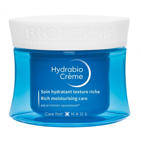 Bioderma Hydrabio Soin Hydratant peaux sèches, 50ml pas cher, discount