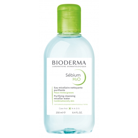 Bioderma Sebium H2O Solution Micellaire Nettoyante Purifiante 250 ml pas cher, discount