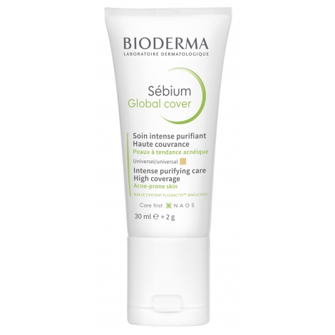 Bioderma Sebium Global Cover Soin Haute Couvrance 30ml pas cher, discount