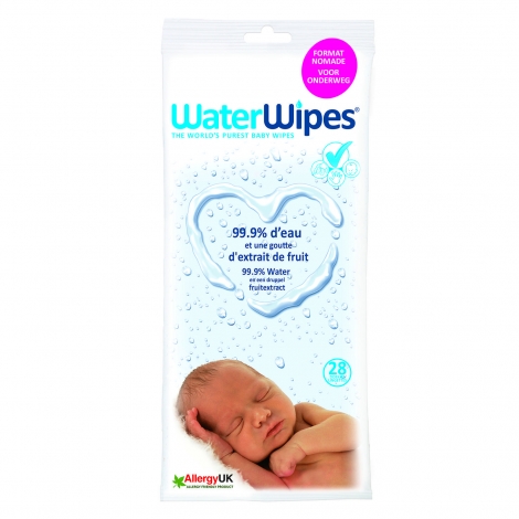 WaterWipes 28 lingettes pas cher, discount