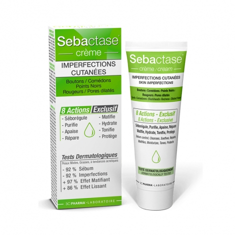 3C Pharma Sebactase Crème 50ml pas cher, discount