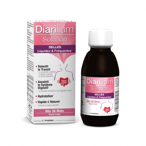 3C Pharma Diarilium Solution Enfants 125ml pas cher, discount