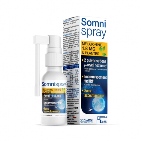 3C Pharma Somnispray 20ml pas cher, discount