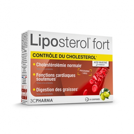 3C Pharma Liposterol Fort 30 comprimés pas cher, discount