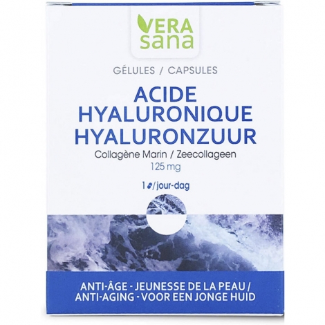 Vera Sana Acide Hyaluronique & Collagène Marin 30 gélules pas cher, discount