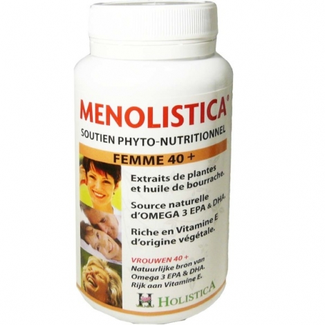 Holistica Ménolistica Femme 40+ 120 capsules pas cher, discount