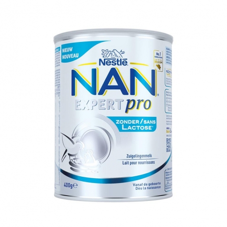 Nestle Nan Expert Pro Lait Nourissons sans Lactose 400g : Tous les Produits  Nestle Nan Expert Pro Lait Nourissons sans Lactose 400g Pas Cher & Discount