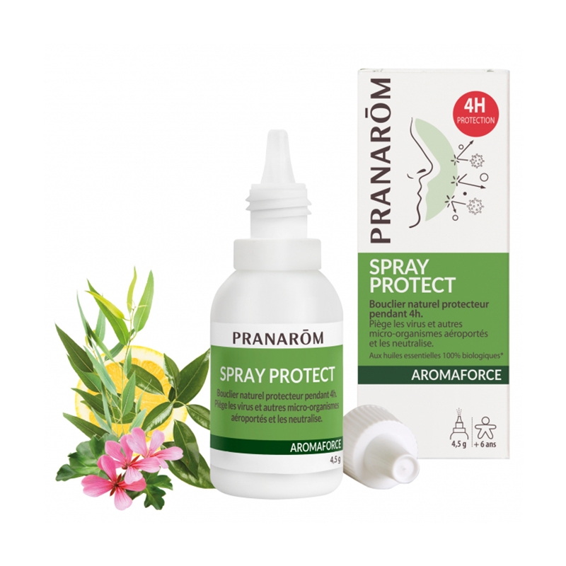 Pranarom Aromaforce Spray Protect 4,5g : Tous les Produits Pranarom  Aromaforce Spray Protect 4,5g Pas Cher & Discount