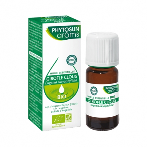 Phytosun Aroms Huile Essentielle Girofle Bio 10ml pas cher, discount