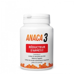 Anaca 3 Réducteur D'Appétit Minceur 90 Gélules