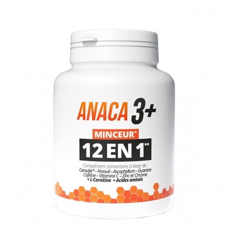 Anaca 3+ Minceur 12 en 1 120 gélules pas cher, discount