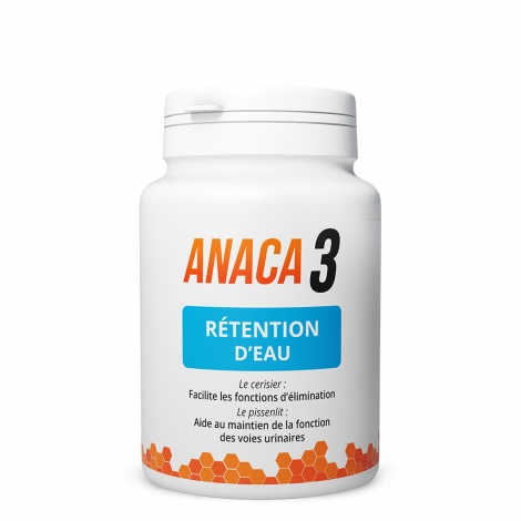 Anaca 3 Rétention D'Eau Elimination Urinaire x60 Gélules pas cher, discount