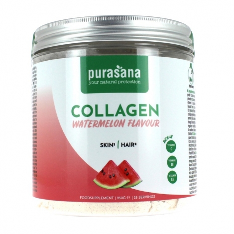 Purasana Collagen Saveur Pastéque 250g pas cher, discount