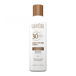 Luxéol Huile Solaire Corps SPF30 Spray 150ml