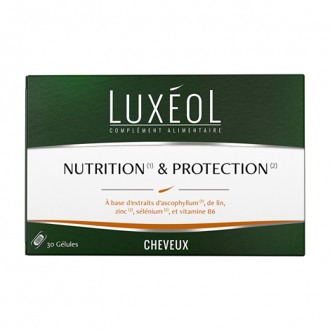 Luxéol Nutrition et Protection Cheveux 30 gélules pas cher, discount
