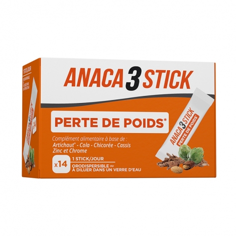 Anaca 3 Stick Perte de Poids 14 sticks pas cher, discount