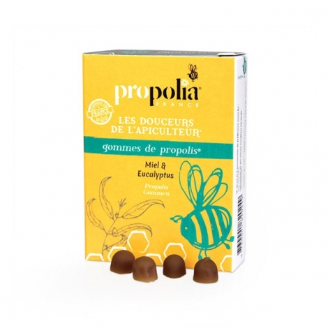 Propolia Gommes de Propolis Miel & Eucalyptus 45g pas cher, discount