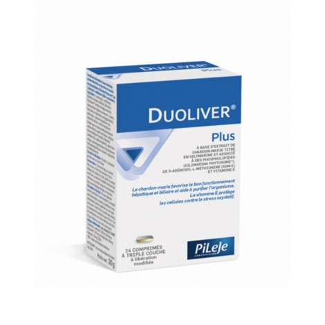 Pileje Duoliver Plus 24 comprimés pas cher, discount