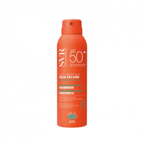 SVR Sun Secure Lait Crépitant SPF50+ 200ml pas cher, discount
