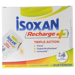 Isoxan Recharge+ Triple Action 12 sachets