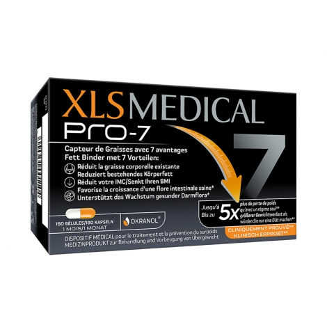 XLS Medical Pro 7 Perte de Poids 180 gélules pas cher, discount
