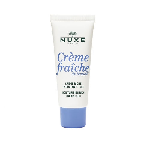 Nuxe Crème Fraîche de Beauté Crème Riche Hydratante 48H 30ml pas cher, discount