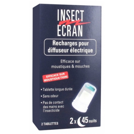 Insect Ecran Recharges pour Diffuseur Electrique 2 pièces pas cher, discount
